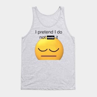 actively repressing it meme Tank Top